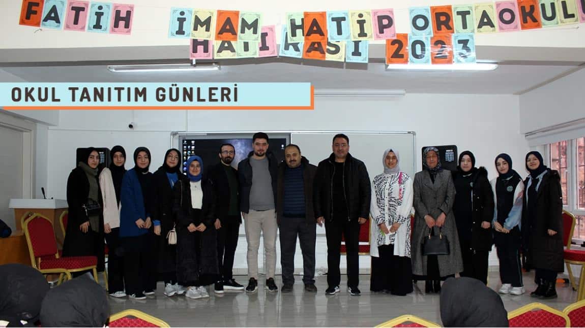 Okul Tanıtım Günleri | Şehit Mustafa Sezgin Kız Anadolu İmam Hatip Lisesi